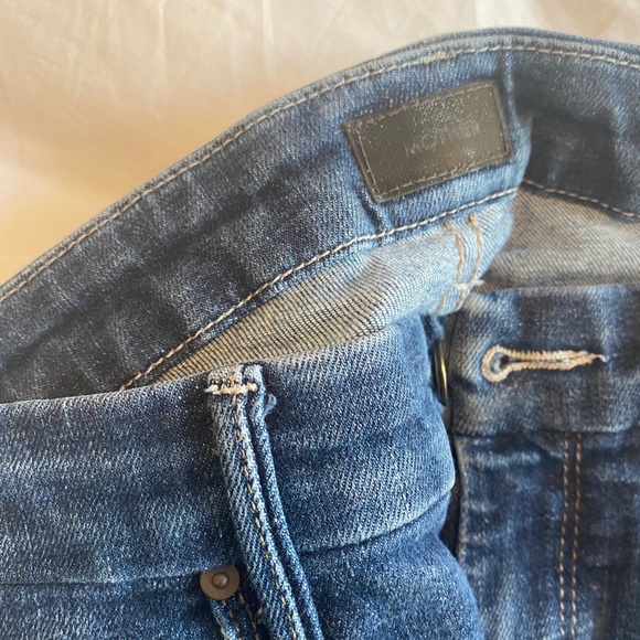 MOTHER Distressed Low Rise Jeans - Picture 3 of 4